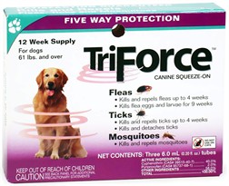 3 MONTH TriForce Green for DOGS 61 lbs & OVER