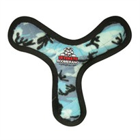 Tuffy's Ultimate Boomerang Camo Blue Dog Toy