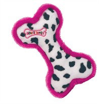 Ty Bow Wow Beanies Pink Cow Print Bone