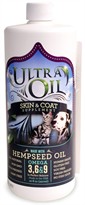 Ultra Oil Skin & Coat Supplement with Hempseed Oil (32 oz)