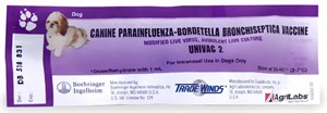 Univac 2 Canine Cough Vaccine (1 ml dose)