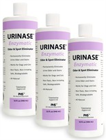 3-Pack URINASE <font color="#990099"><i> Enzymatic</i></font>  Odor & Spot Eliminator (96 fl oz)