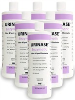 6-Pack URINASE <font color="#990099"><i> Enzymatic</i></font>  Odor & Spot Eliminator (192 fl oz)