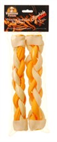Vanilla Twists 10" Rawhide Braided Roll (2 Pack)