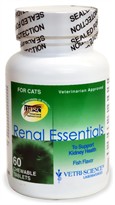 Vetri-Science Renal Essentials For Cats FISH FLAVOR (60 Tabs)