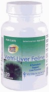 Vetri-Science Vetri-Liver for Feline (120 Caps)