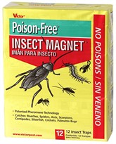 Victor Poison-Free Insect Magnet Traps (12 pack)