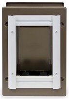 Petsafe - Wall Entry Aluminum Pet Door, Medium