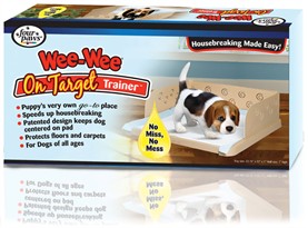 Four Paws Wee Wee On Target Trainer Pad Holder