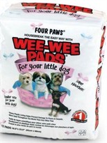 Four Paws Wee-Wee Pads for Little Dogs (12 pads)