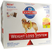 Hill's Science Diet Weight Loss System Starter Kit Medium to Large Breed