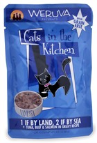 Weruva Cats in the Kitchen Pouch-1 If By Land 2 If By Sea (3 oz)