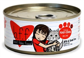Weruva Best Feline Friend Canned Cat Food, Tuna Too Cool Recipe (5.5 oz)