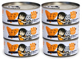 6-PACK Weruva Best Feline Friend Canned Cat Food, Tuna and Salmon Soulmates Recipe (33 oz)