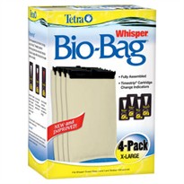 Whisper Unassembled Bio-Bag Cartridge X-Large (4 pack)
