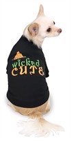 Zack & Zoey Halloween Wicked Cute Tee Black - XL (24")