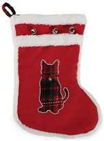 Zanies Yuletide Tartan Cat Stocking