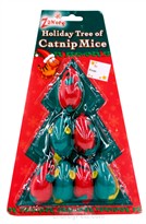 Zanies Holiday Tree Of Catnip Mice 