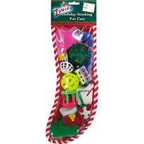 Zanies Holiday Stocking for Cats - 16 Inch