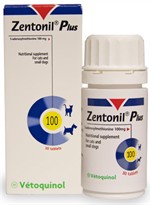 Zentonil Plus for Small Dogs & Cats 100mg (30 tablets)