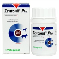 Zentonil Plus for Medium and Large Dogs 400mg (20 tablets)
