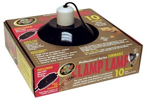 Zoo Med Dimmable Clamp Lamp with Dimmer Switch (8.5")