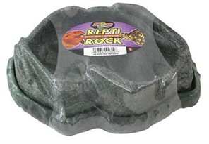 Zoo Med Repti Rock Reptile Food & Water Dishes (Large)