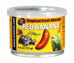 Zoo Med Tropical Fruit Mix-ins Red Banana (4 oz)